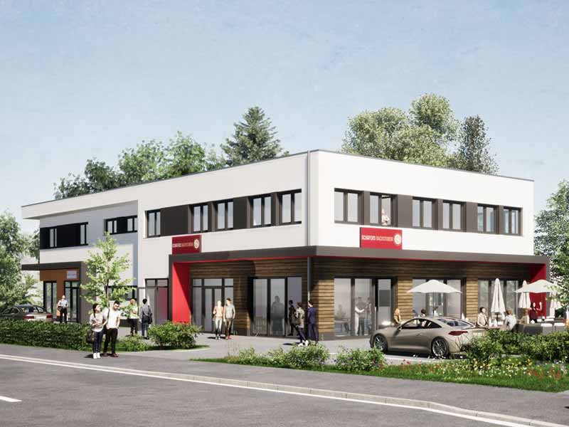 Büro-Praxisfläche in Toplage Dautphe, Neubau Erstbezug, letzte freie Einheit – Objektwert Immobilien Consult